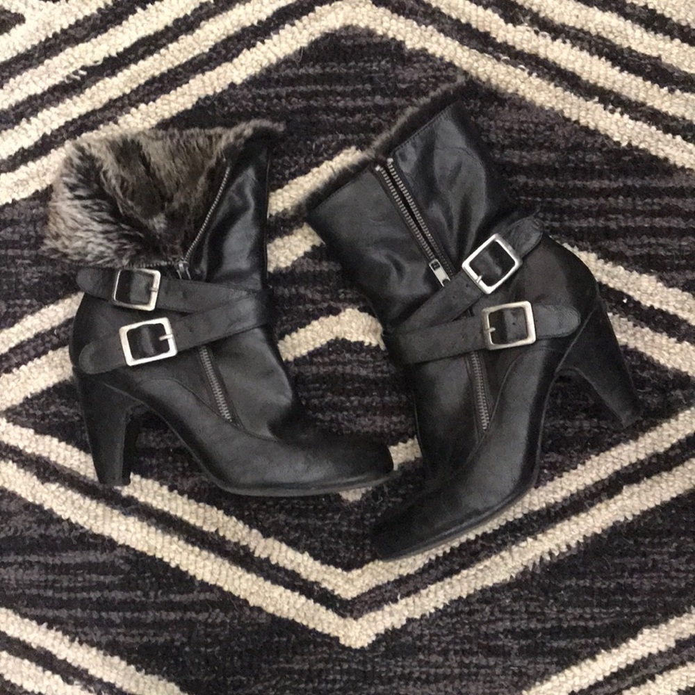 Black booties